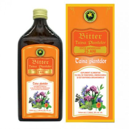 Bitter Taina Plantelor cu alcool200 ml