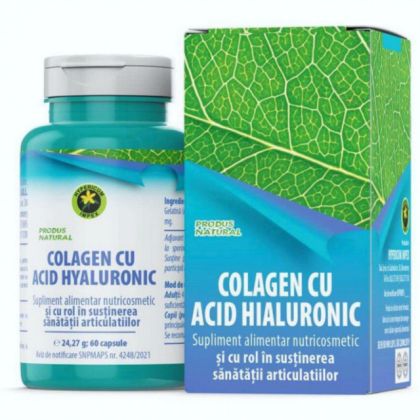 Capsule colegan cu acid hialuronic 60cps