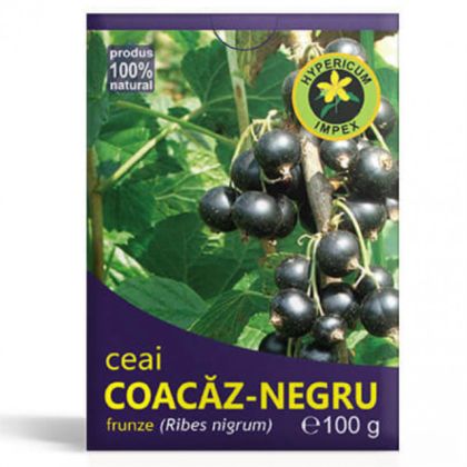 Ceai coacaz negru frunze vrac 100g