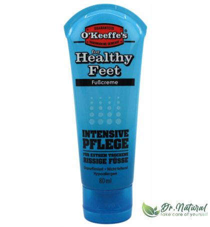 Crema hidratanta pentru picioare, O’keeffe’s pentru piele uscata,80ml