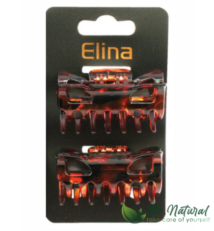 Set 2 clame de par 6cm Elina Med