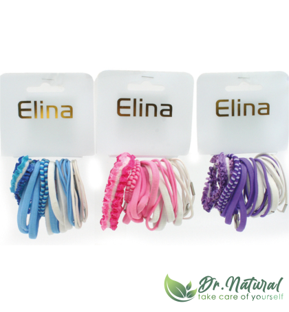 Set elastice de par 20 bucati Elina Med