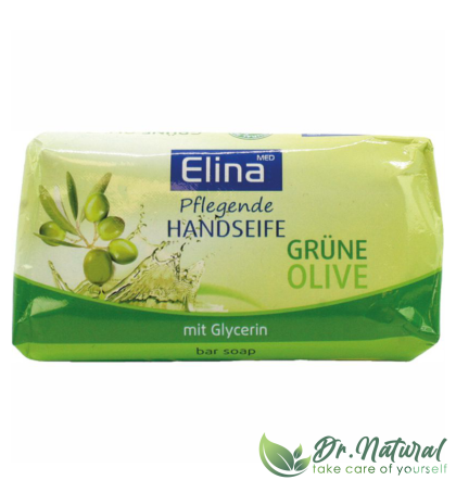 Sapun solid cu masline vezri si glicerina 100g Elina Med