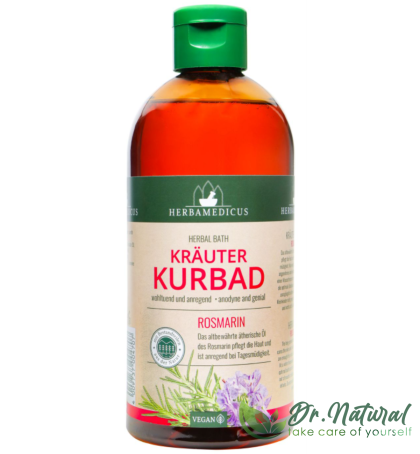 Herbamedicus spumant de baie cu extract de rozmarin 500ml