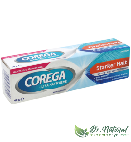 Corega crema adeziva pentru proteze dentare strong 40ml