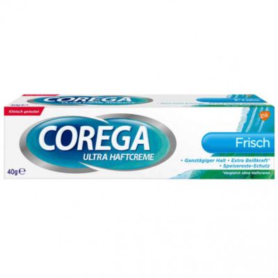 Crema adeziva Corega Fresh pentru proteze dentare, 40 g