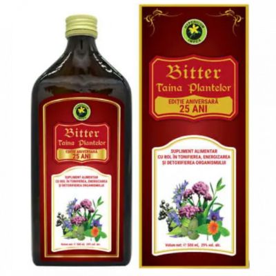 Bitter taina plantelor rosu 200ml