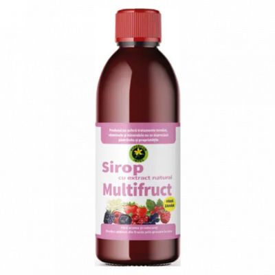 Sirop multifruct fara zahar 500ml