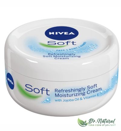 Crema Nivea Soft cu vitamina E si ulei de jojoba 200ml