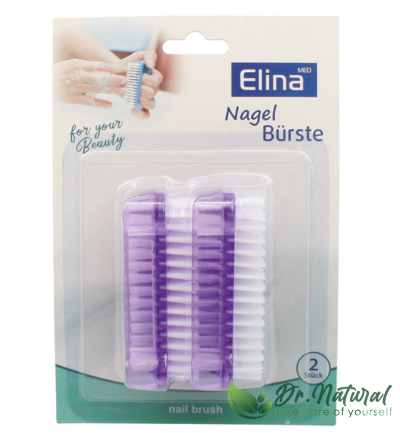 Set 2 perii pentru maini si unghii 8.5*3*3cm Elina Med