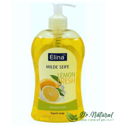 Sapun lichid cu aroma de lamaie Elina Med 500ml