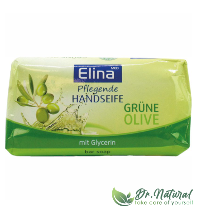 Sapun solid cu masline vezri si glicerina 100g Elina Med