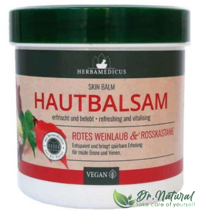 Herbamedicus Balsam vita de vie si castane salbatice 250ml