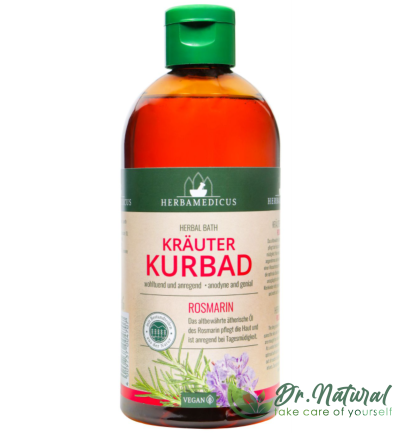 Herbamedicus spumant de baie cu extract de rozmarin 500ml