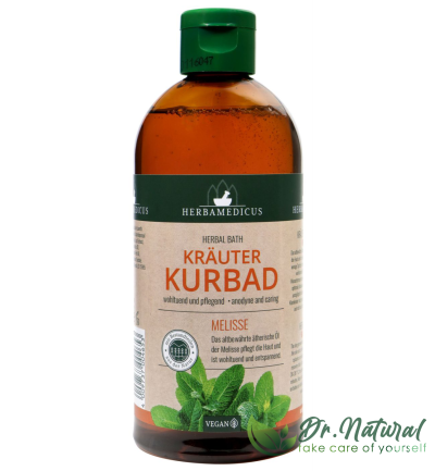 Herbamedicus spumant de baie cu extract de melisa 500ml