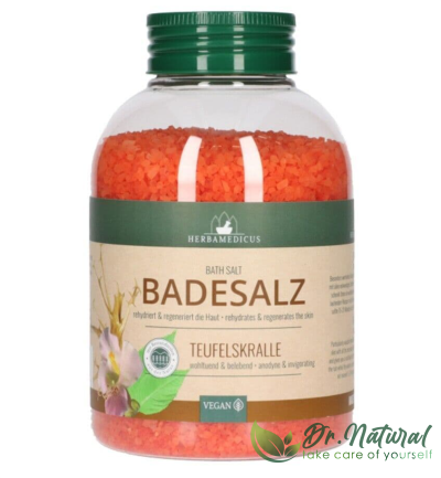 Herbamedicus Sare de baie cu extract de eucalipt 575g