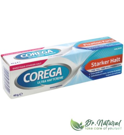 Corega crema adeziva pentru proteze dentare strong 40ml