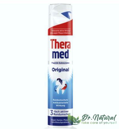Pasta de dinti cu dozator Original Theramed 100ml