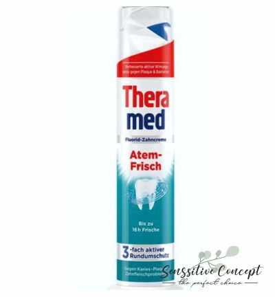 Pasta de dinti cu dozator Respiratie proaspata Theramed 100ml