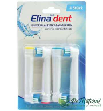 Set 4 rezerve periuta de dinti electrica Elina Med