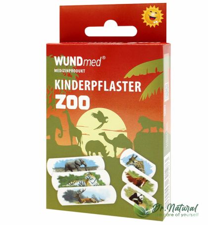 Plasturi pentru copii - ZOO x 10 buc