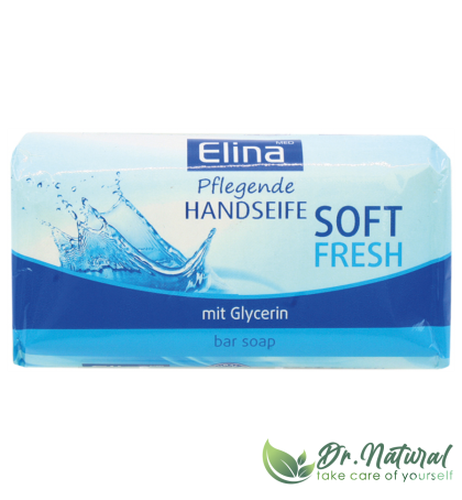 Sapun solid cu glicerina soft fresh 100g Elina Med