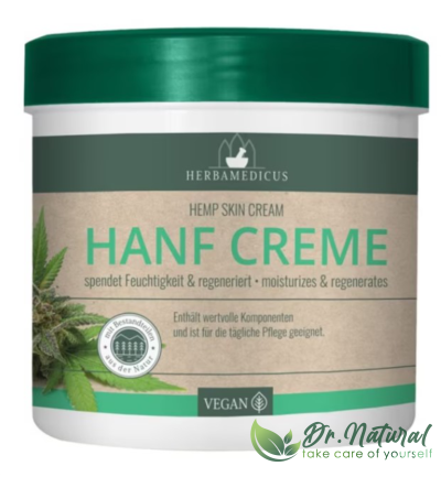 Herbamedicus Crema cu ulei din seminte de canepa 250ml